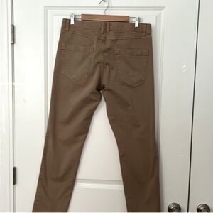 Nordstrom BP Workwear Cotton Stretch Pant Nomad Tan size 34 x 34